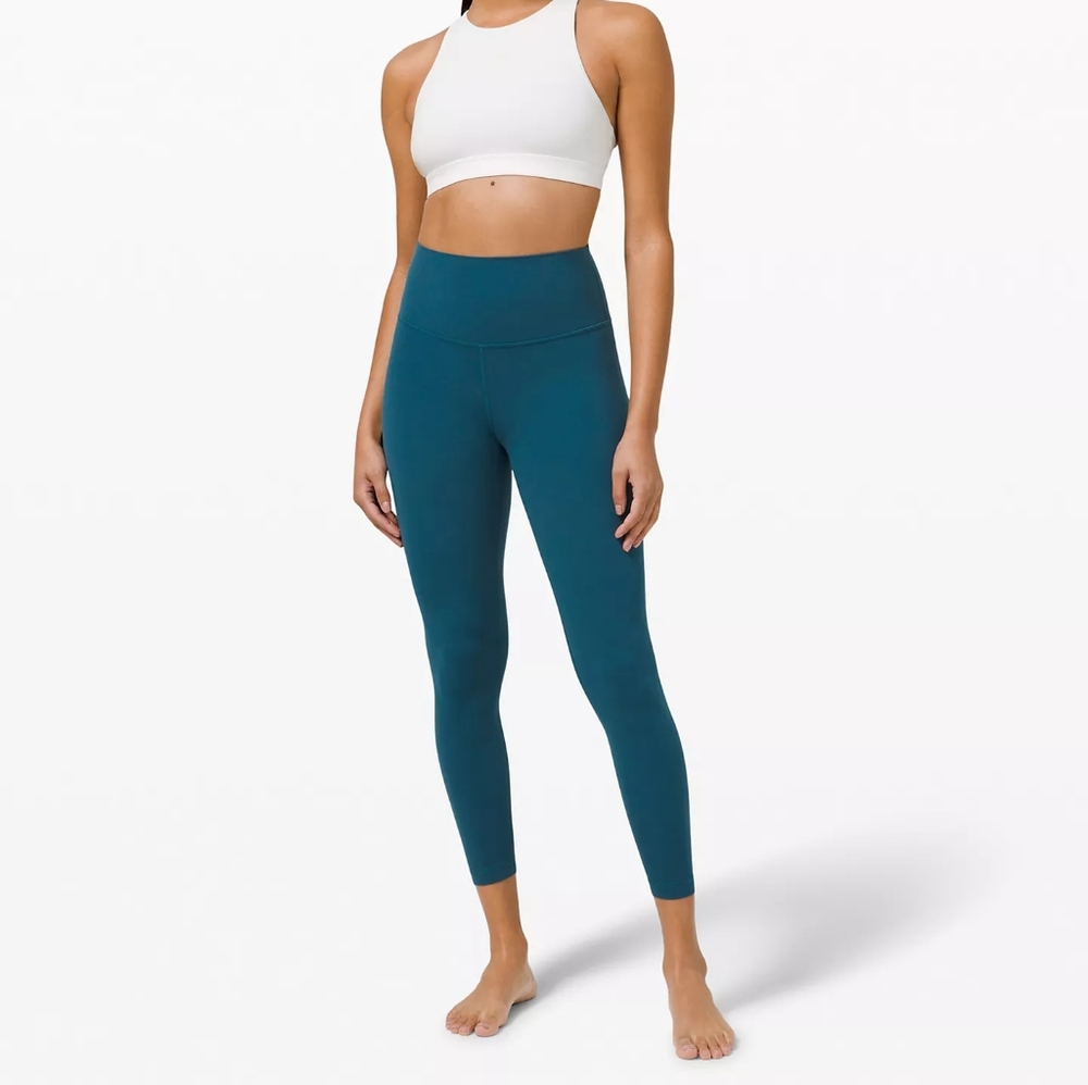 Lululemon Align Pants 25" Blue Borealis Size 4/6